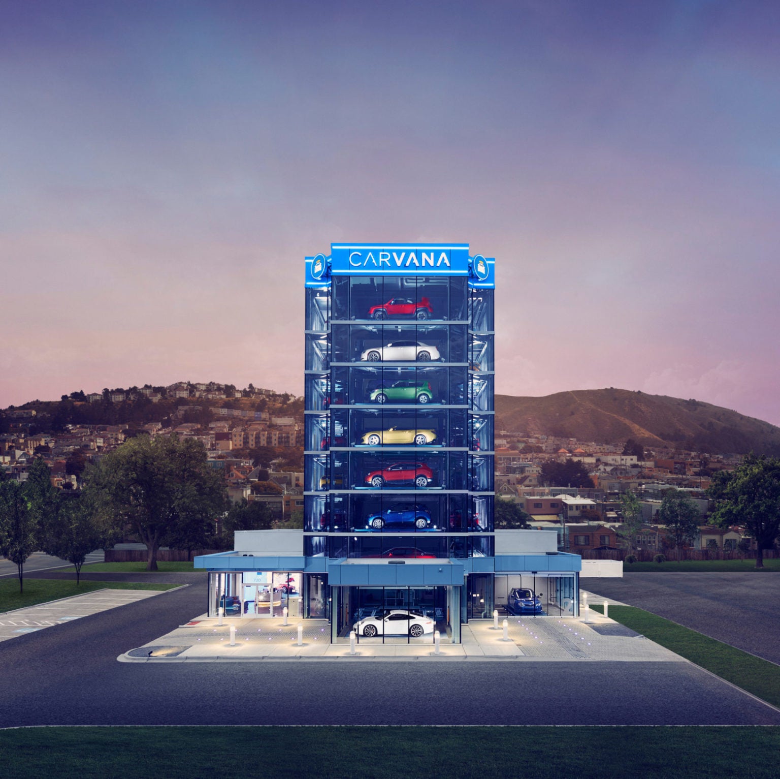 carvana-tower